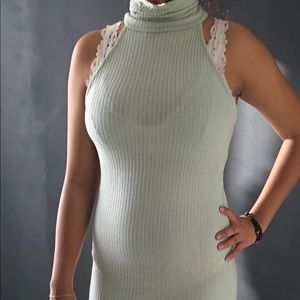 Turtle neck dress
